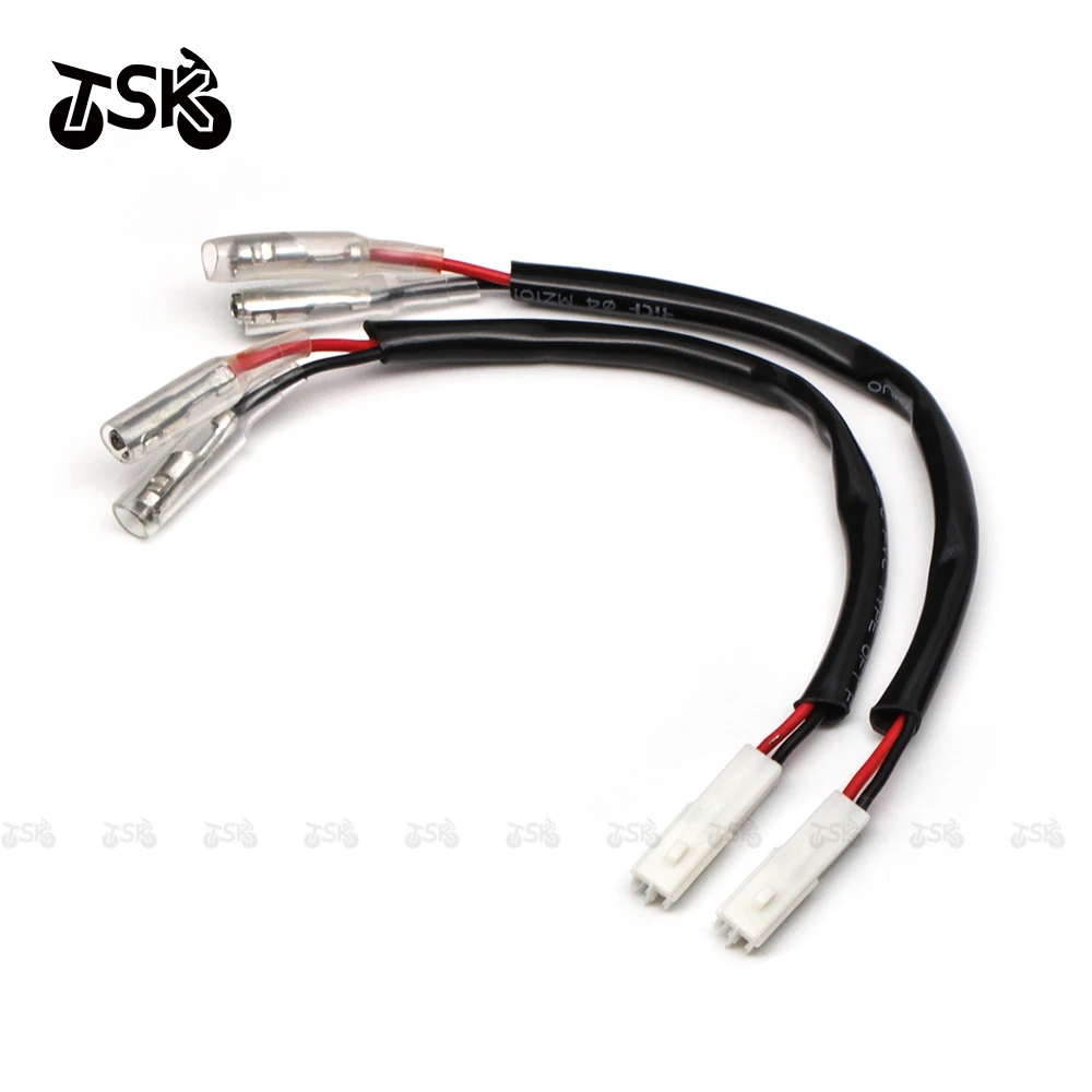 

2 Wires Motorcycle Turn Signal Connectors Plug Indicator Wiring Adapter For Honda Cbr600rr Cbr1000rr Cb650f Nc700 Nc750 Vt750