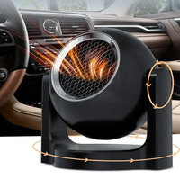 Portable Car Heater 12V 120W Electric Heating Fan Automatic Windshield Dryer Defogging Demister Defroster For Car Accessories
