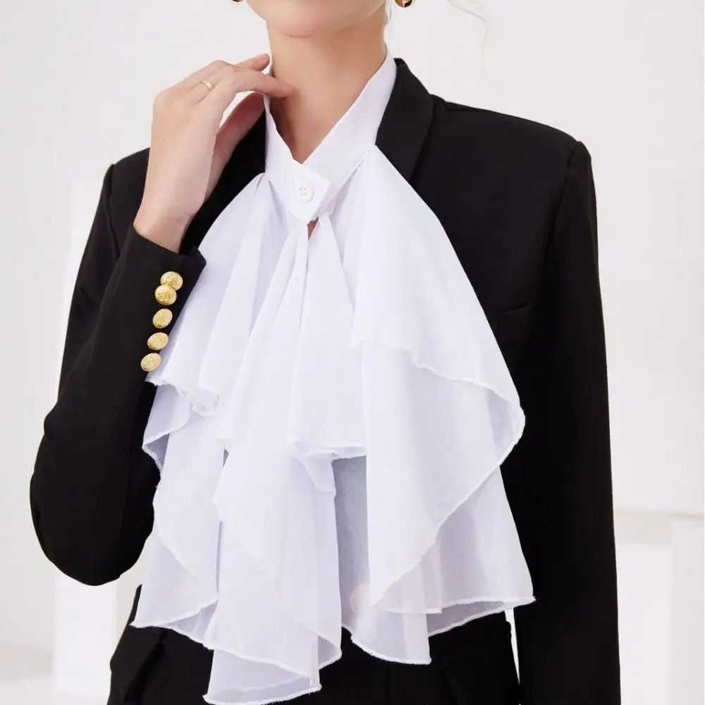 Cameo Detachable Lace Collar Medieval Style Vintage Renaissance Collar Victorian Costume Opera Fake Collar Opera Performance