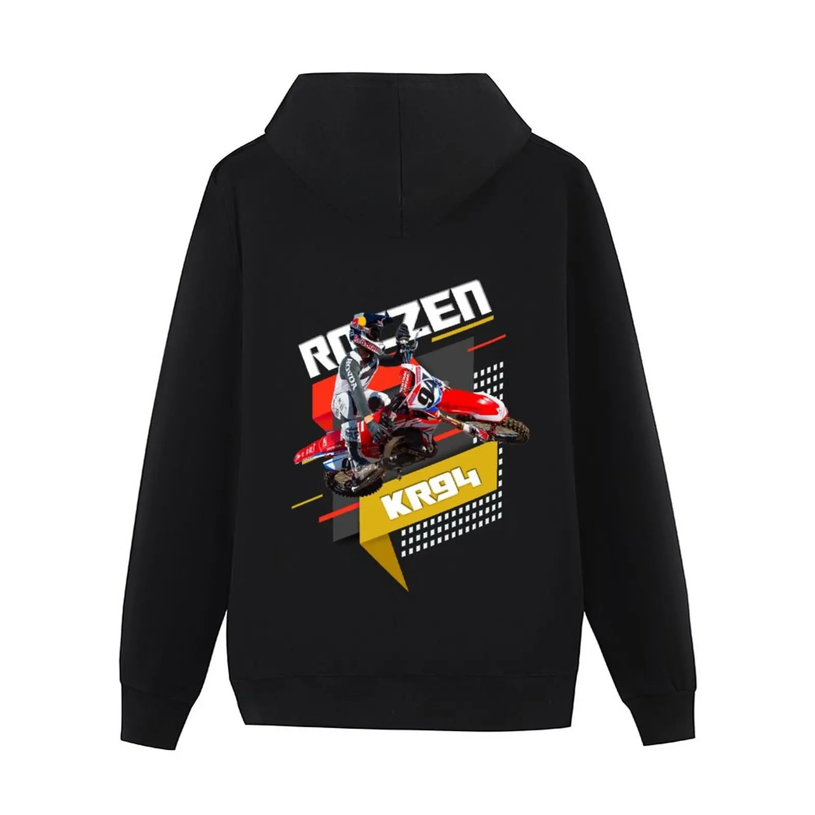 كين روكزن 94 موتوكروس وسوبر كروس # 94 Kroc KR94 Fan Design هوديي ملابس رجالية ملابس للرجال يرتدي الرجال هوديس جرافيك