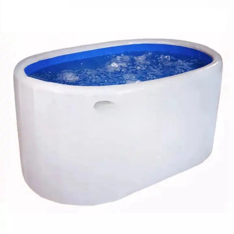 Double Wall Design Freestanding Cold Water Therapy Training Tub Adult Ice Bath Soaking Plunge Pool For Athletes