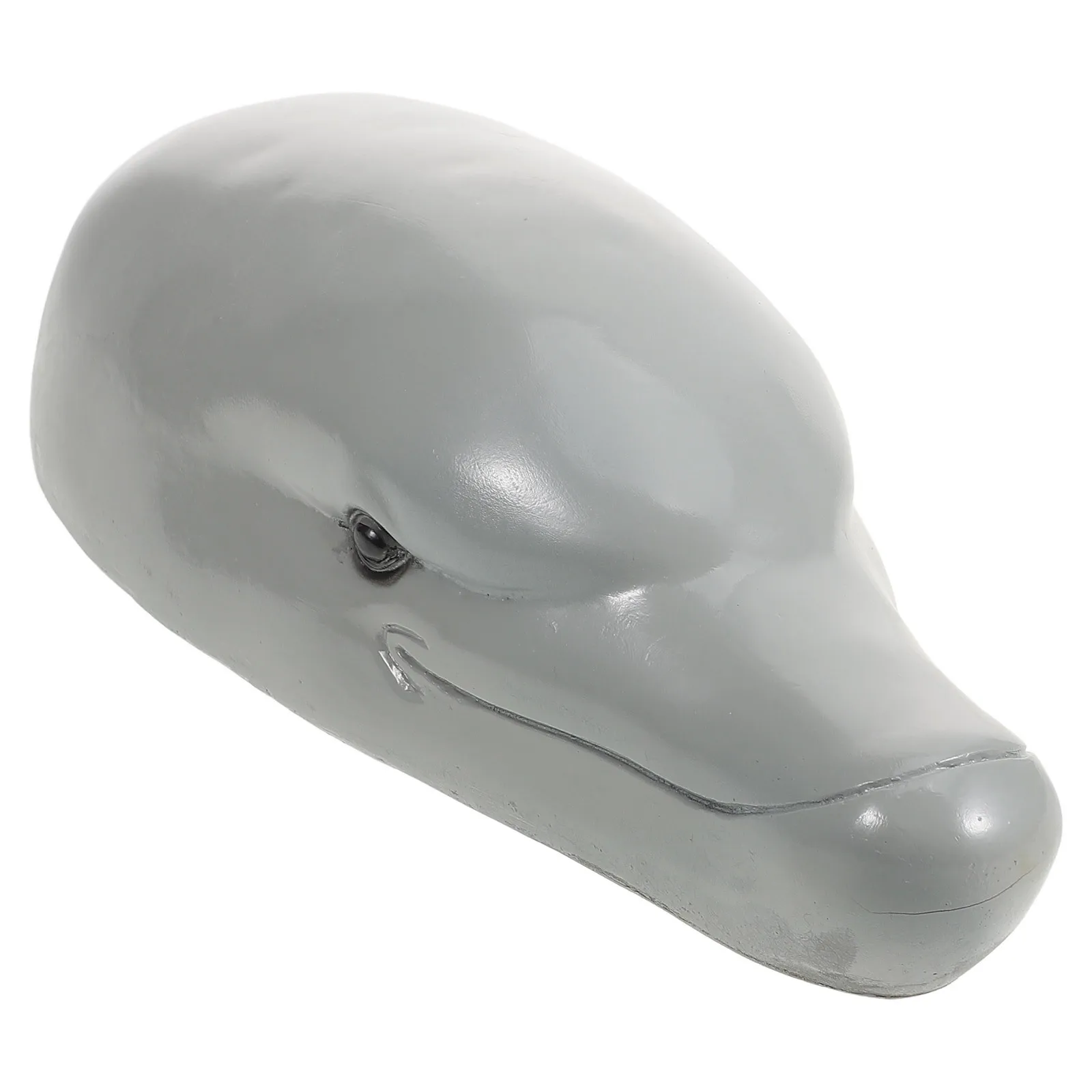 فرس النهر رئيس تمثال الراتنج حديقة النحت في الهواء الطلق فناء ديكور سطح المكتب الحيوان للمنزل حوض السمك حديقة الديكور