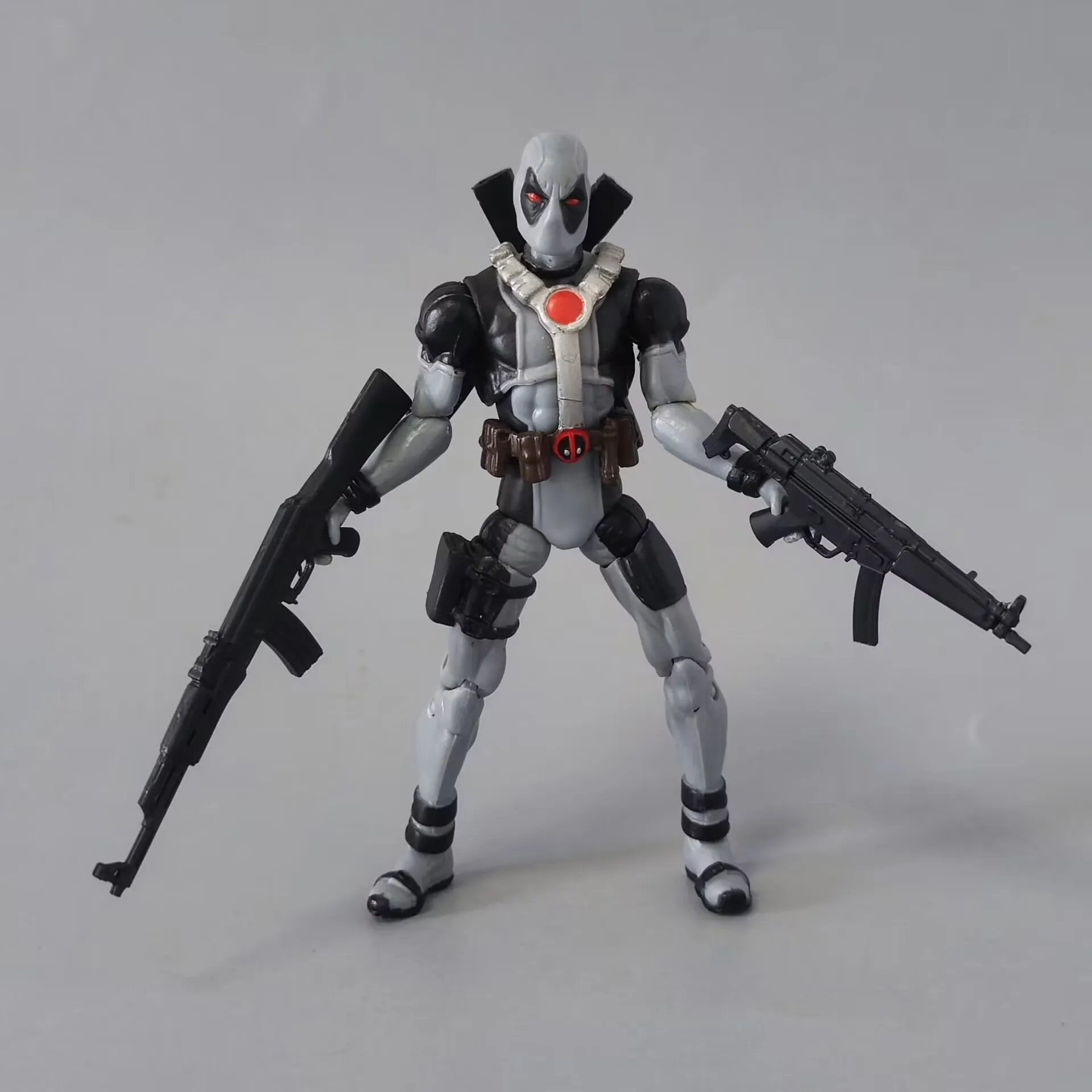 Lot of 9pcs AK47 M4 MP5 P90 Shotgun Rifle Machine Guns Weapons Suit for 3.75" or 6" Scale Action Figure Figurine view 3