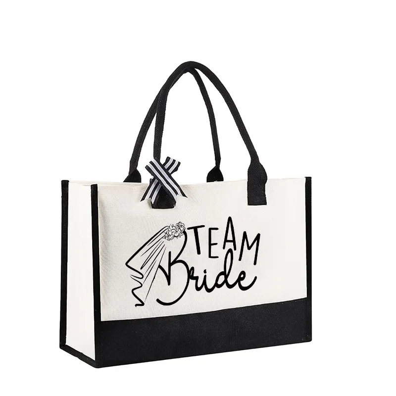 Team Bride Bag rustic wedding engagement addio al nubilato addio al nubilato addio al nubilato girls trip Bach weekend damigella d\'onore proposta