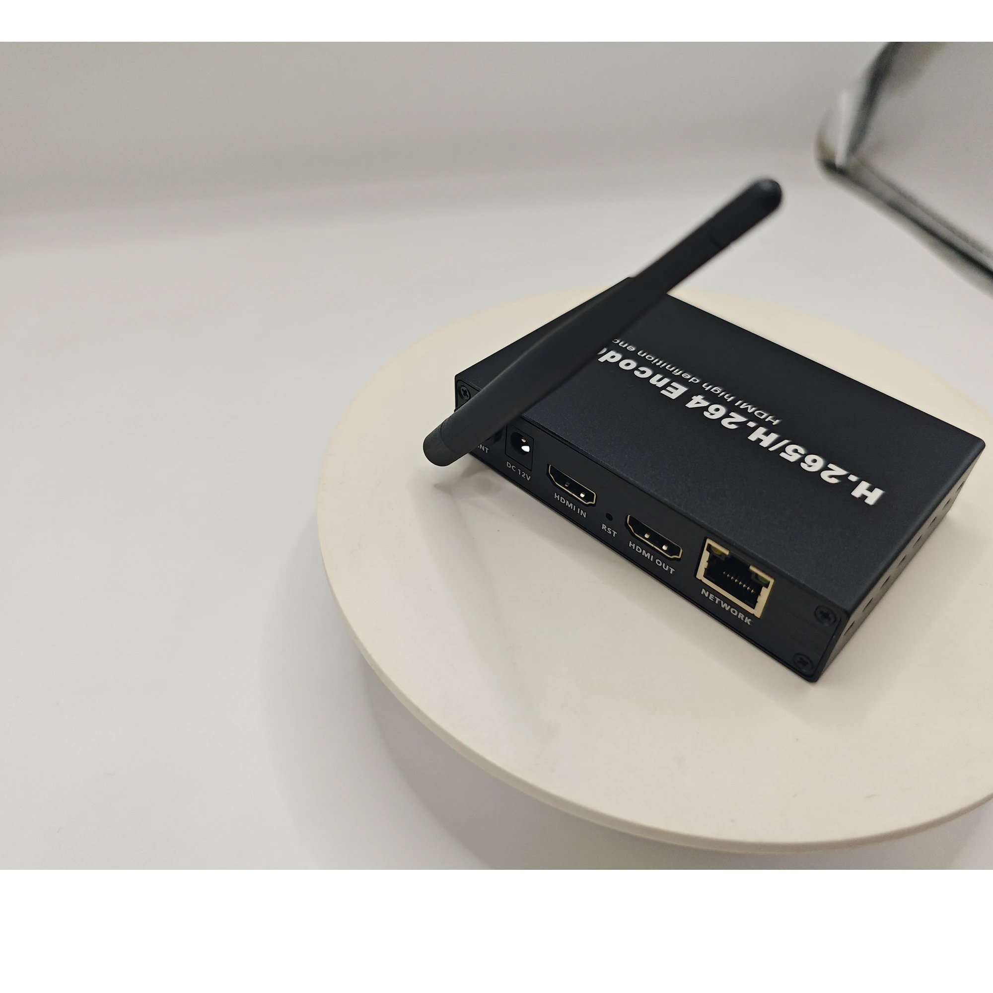 WiFi Wireless HD Loop Out Video Encoder H265 H264 HEVC IPTV Hdmi to IP RTMP SRT UDP HLS RTSP Live Streaming on the Internet view 5