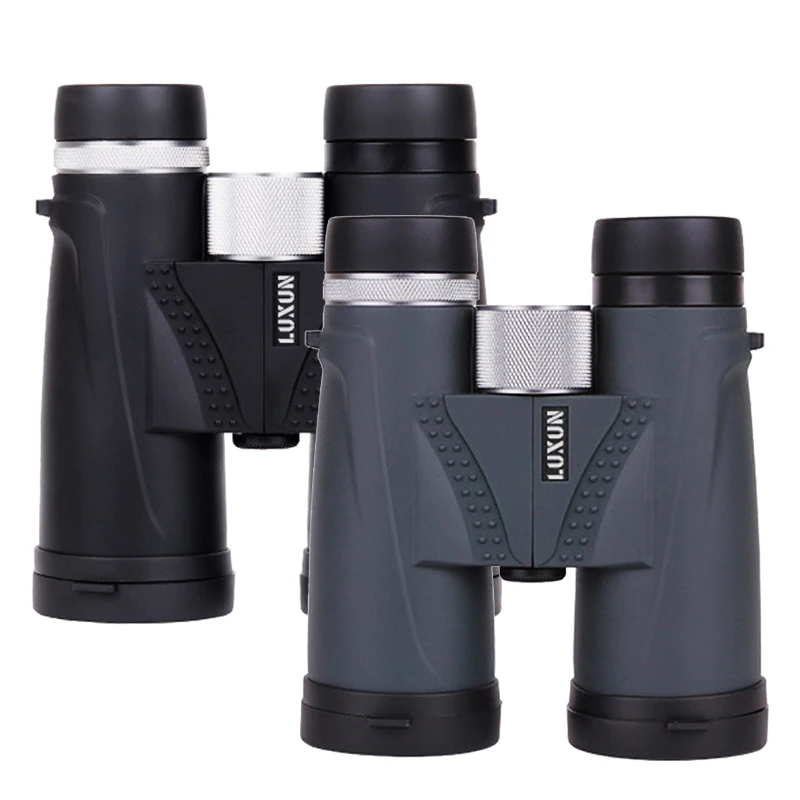 LUXUN 12x42 Binoculars Telescope Portable Night Vision Spyglass HD Telescope for Smartphone for Travel Hunting Camping Equipment