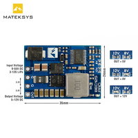 MATEKSYS BEC12S-PRO 9-55V TO 5V/8V/12V-5A BEC Module 3-12S Overcurrent Protection & Self-recovery for RC Airplane Multirotor