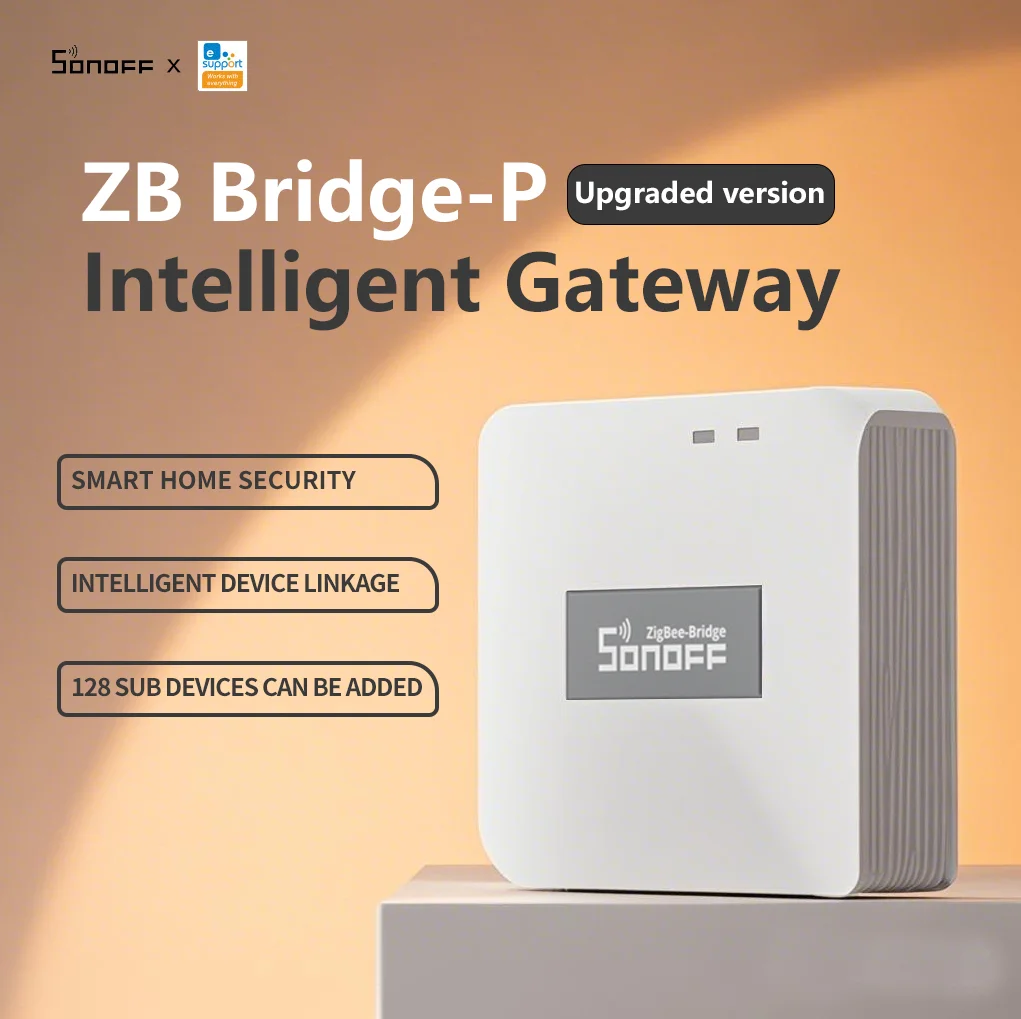 

SONOFF ZBBridge-P Smart Gateway: WiFi to Zigbee Conversion, Easy to Control Remotely via Mobile Phone with Yipinlian