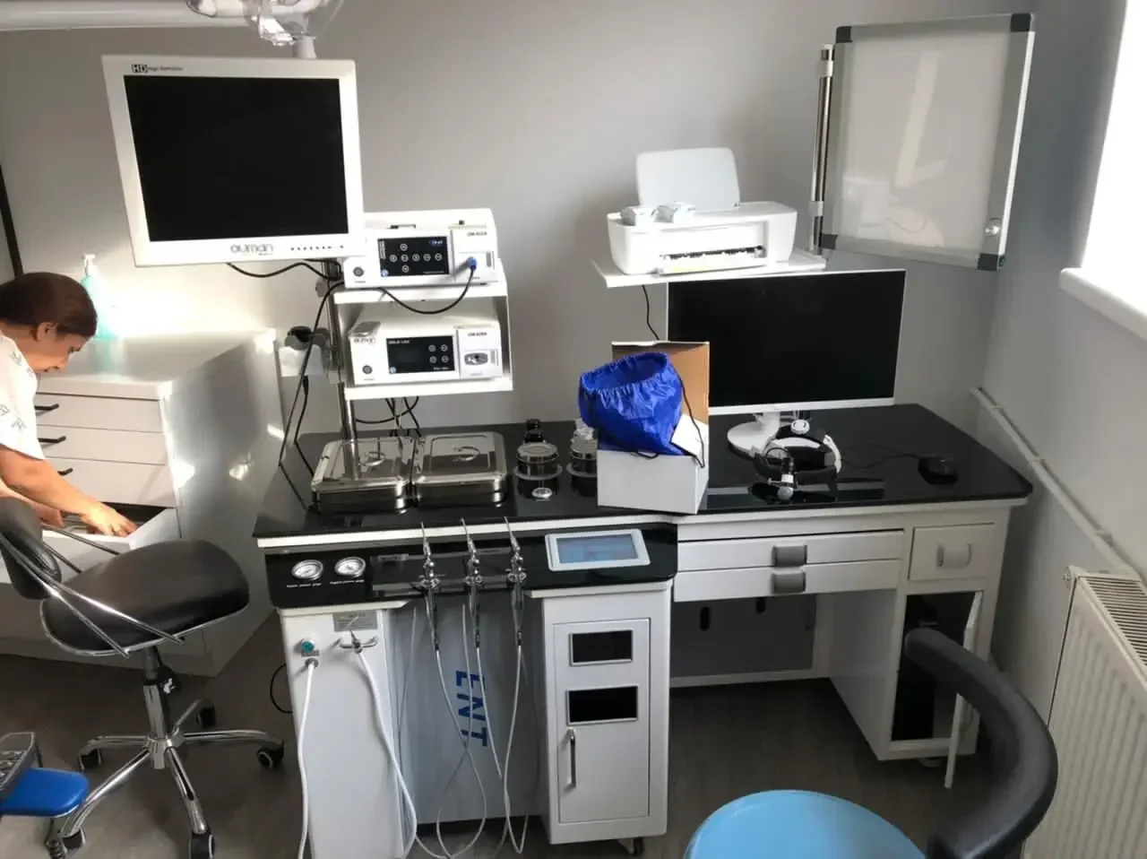 Medstar ENT Harvester And Chair And Endoscopic ENT Visual System For Hospital