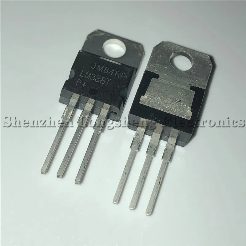 10PCS/LOT NEW LM338T LM338 TO-220 High current adjustable integrated voltage regulator In Stock