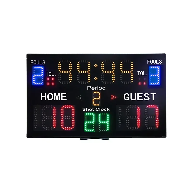Pantalla Led electrónica transfronteriza para fútbol, tenis, baloncesto, temporizador Digital, mesa de Cricket de fútbol sala y tiempo para deportes de equipo Scoreb