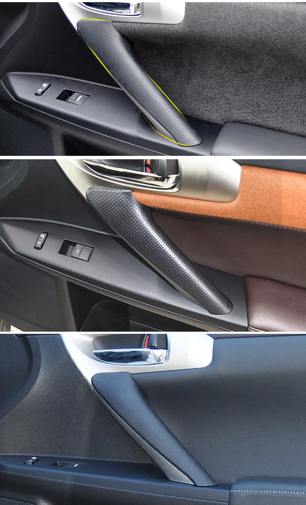 Vordere rechte Autotürgriff-Armlehnenabdeckung 74645-76030 für Lexus CT200H 11-17 Ersatzteile – Detail 5