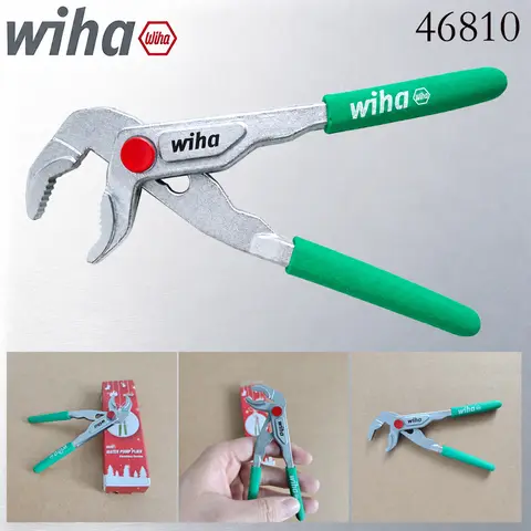 Wiha 46810 Mini Water Pump Pliers Adjustable Slip Joint Pliers Christmas Limited Portable Pipe Repair Tool