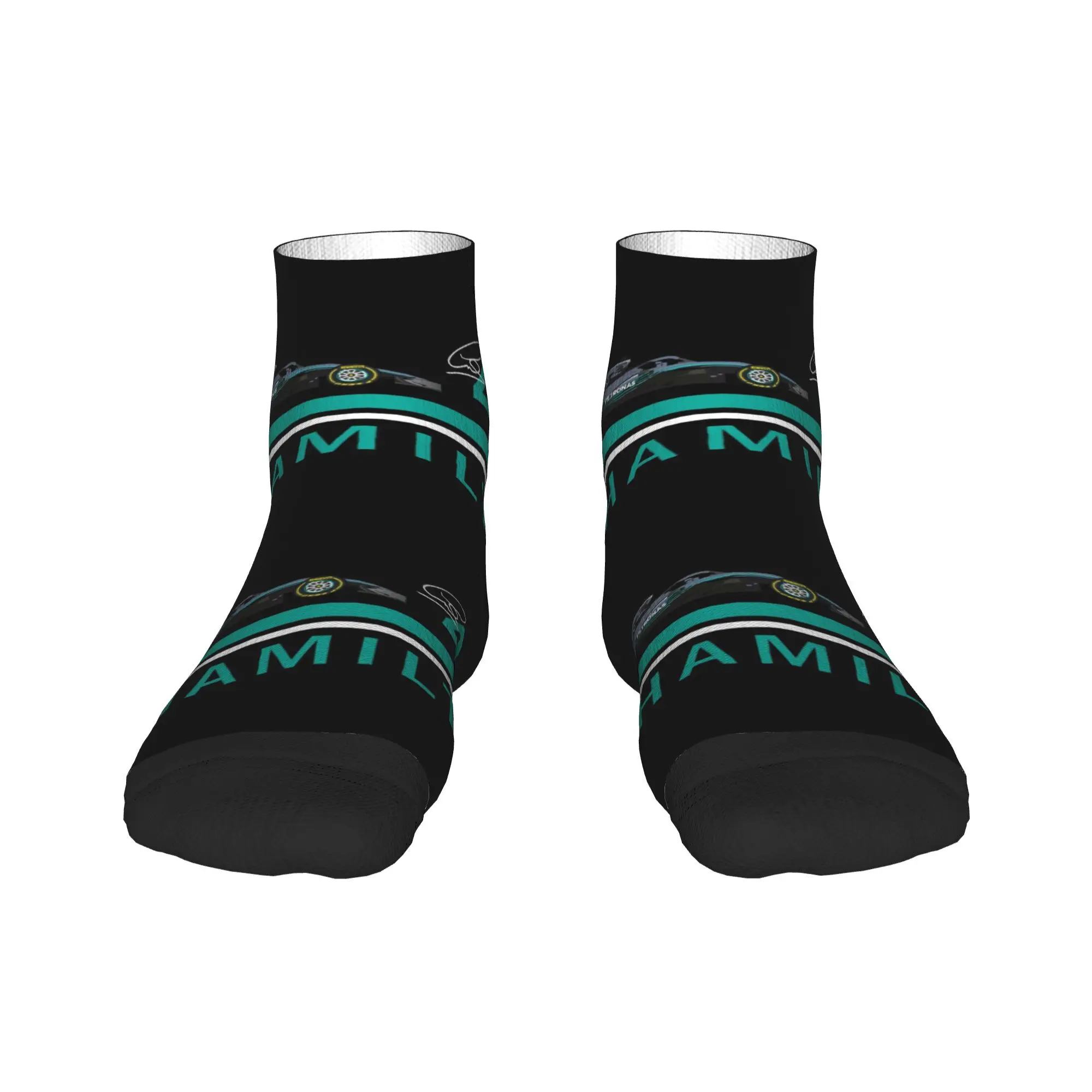 

Носки Lewis Hamilton Harajuku, высококачественные чулки, всесезонные носки, аксессуары для подарка на день рождения унисекс