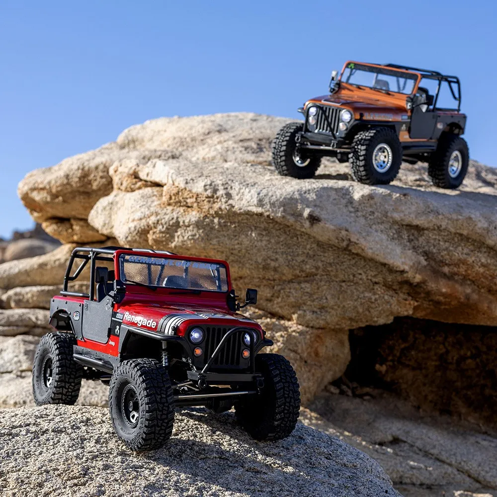 AXIAL AXI03008V2 SCX10III CJ-7 V2 1/10 RC Electric Remote Control Model Car Crawler Adult Children's Toys