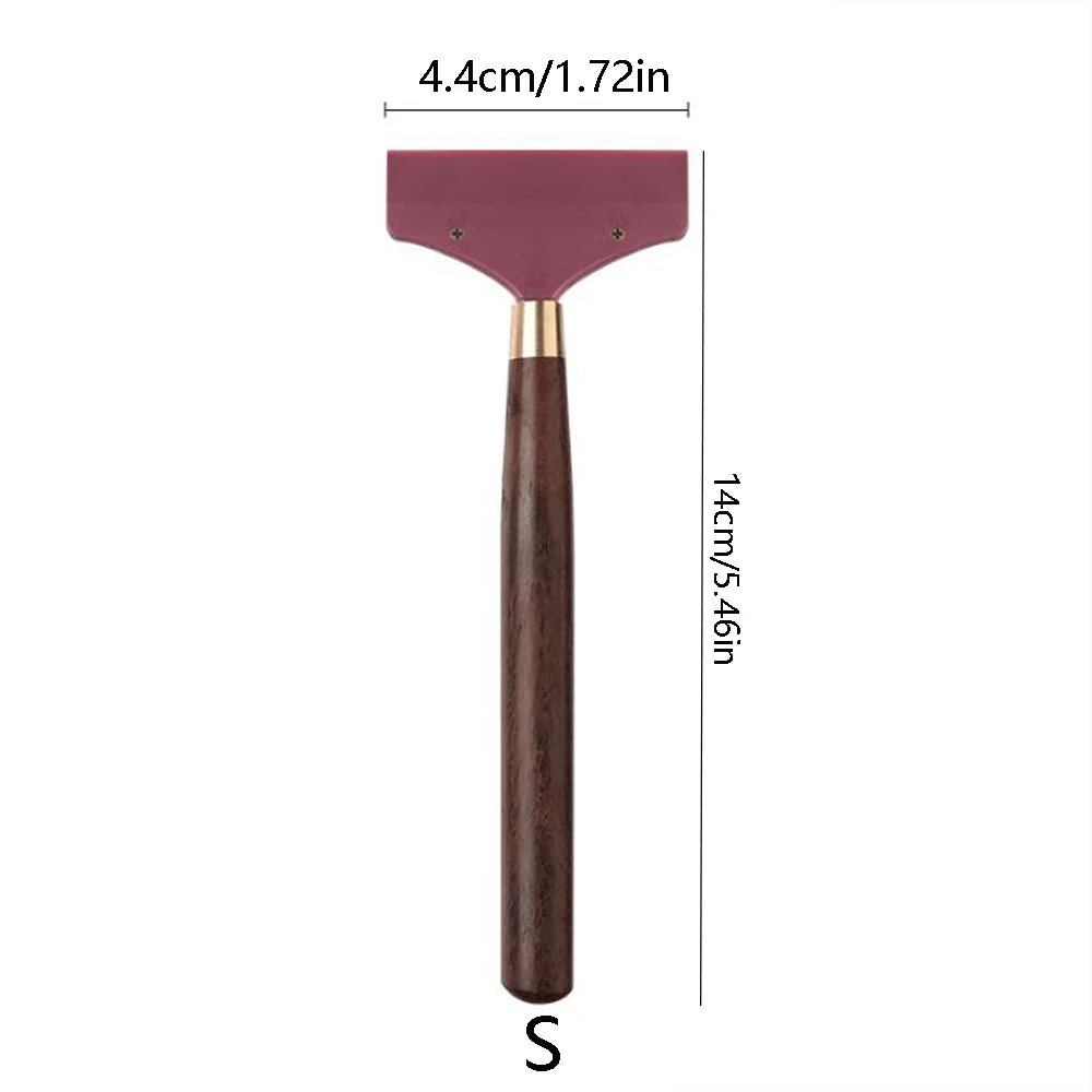 Kleberstreuer mit flacher Spitze, Pinsel, Werkzeuge, Vintage-Stil, flexibel, langlebig, Farbe, verschiedene Kleberabstrich für handgefertigte Malerei aus PU-Leder