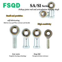 M5 M6 M8 M10 M12 M14 M16 M18 M20 M22 M25 M28 M30 FSQD Fisheye joint rod end articulation bearing shaft SA SI Series