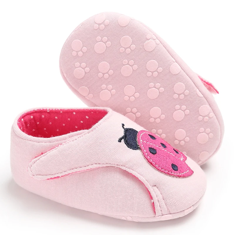Women's Cute Beetle Animal Baby Shoes Cartoon Indoor Home Comfortable Soft Footwear