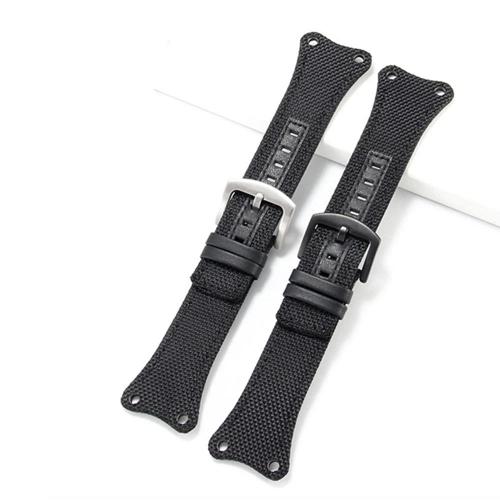 

Curved canvas watch strap for K4B384B3 K4B371B6 K4B371B3 men's band replacement wristband