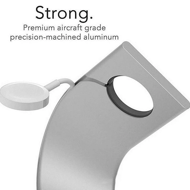 แท่นชาร์จ U Type Smart Watch Holder แท่นชาร์จอะลูมิเนียมแบบมีขาตั้ง