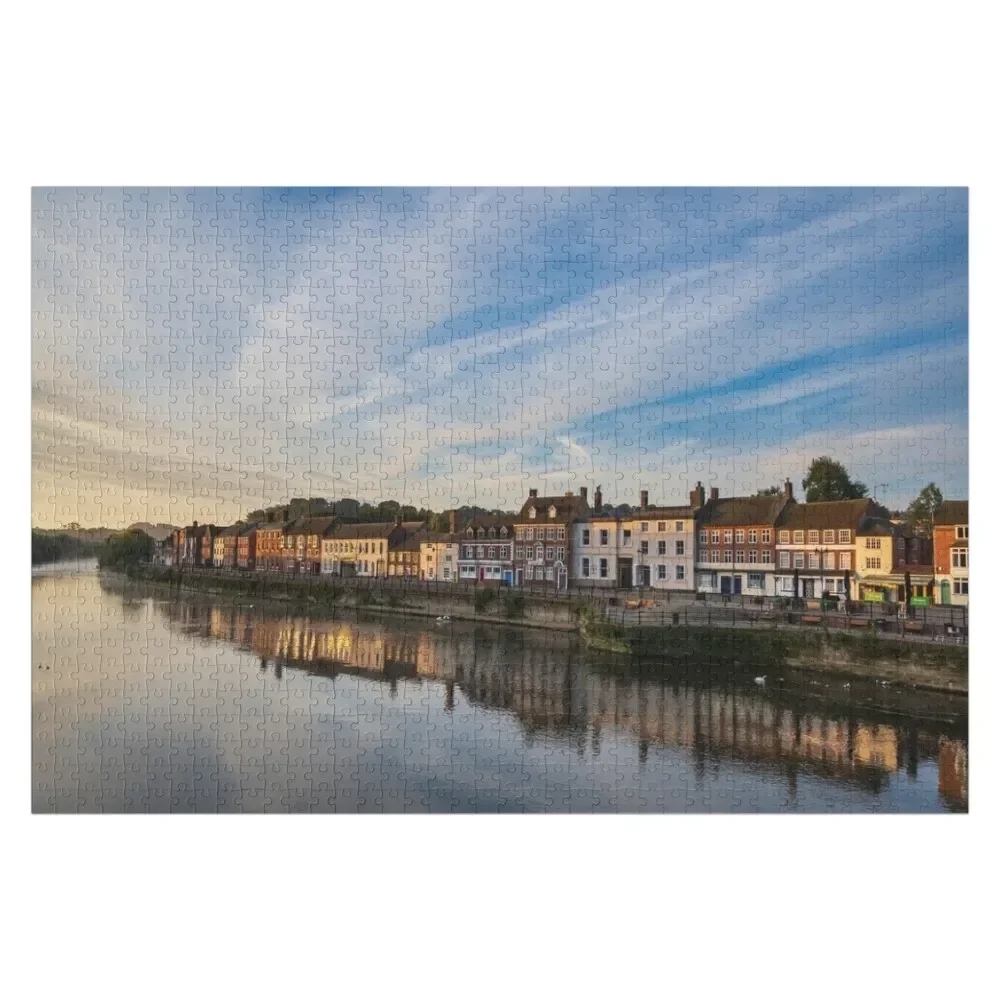 

Severn Side South, Bewdley Jigsaw Puzzle Personalized Wooden Name Wood Photo Personalized Puzzle