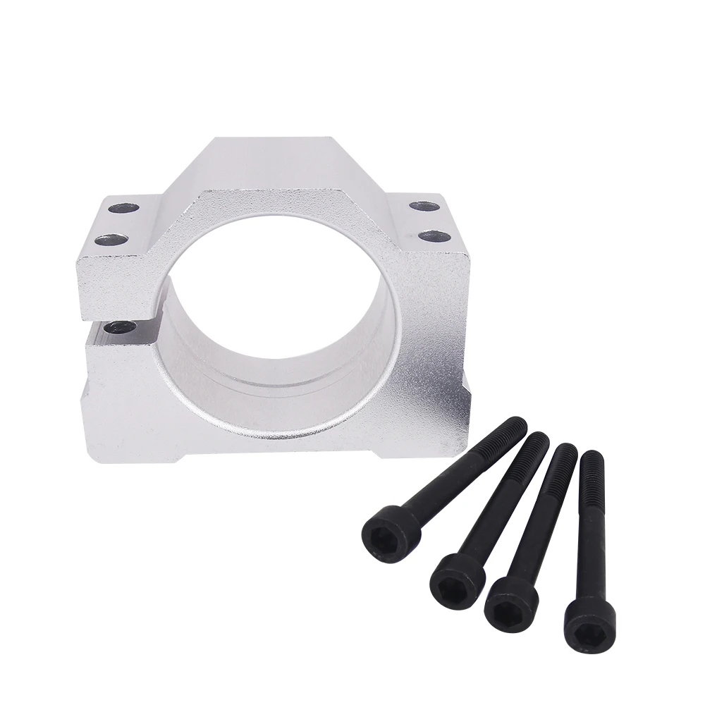 CNC Spindle Clamp 45mm/52mm/65mm/80mm/100mm Spindle Motor Fixture CNC Motor Bracket.