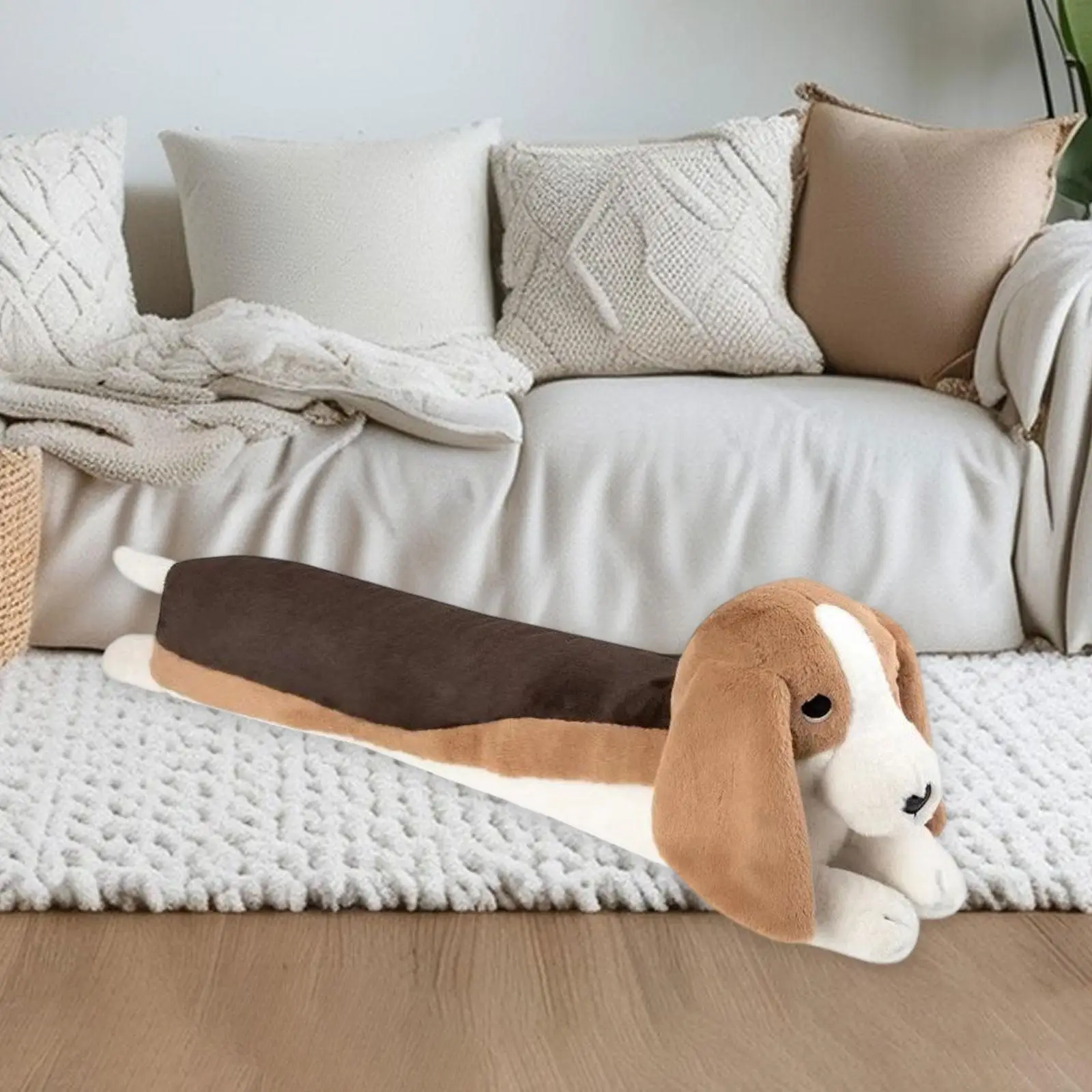 

Beagle Stuffed Animal Toy Throw Cushion Soft Housewarming Gift Photo Props