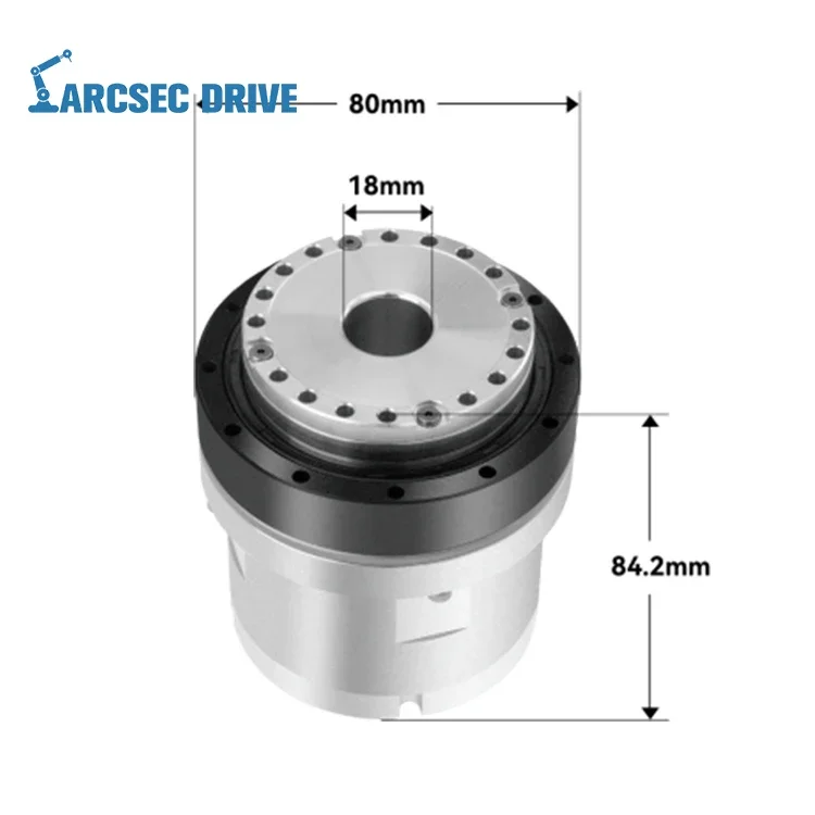 2026 Power Transmission Humanoid Robot Joint Gear Rotary Actuator Robot Joint Module for Robotic Systems Automotive Industry