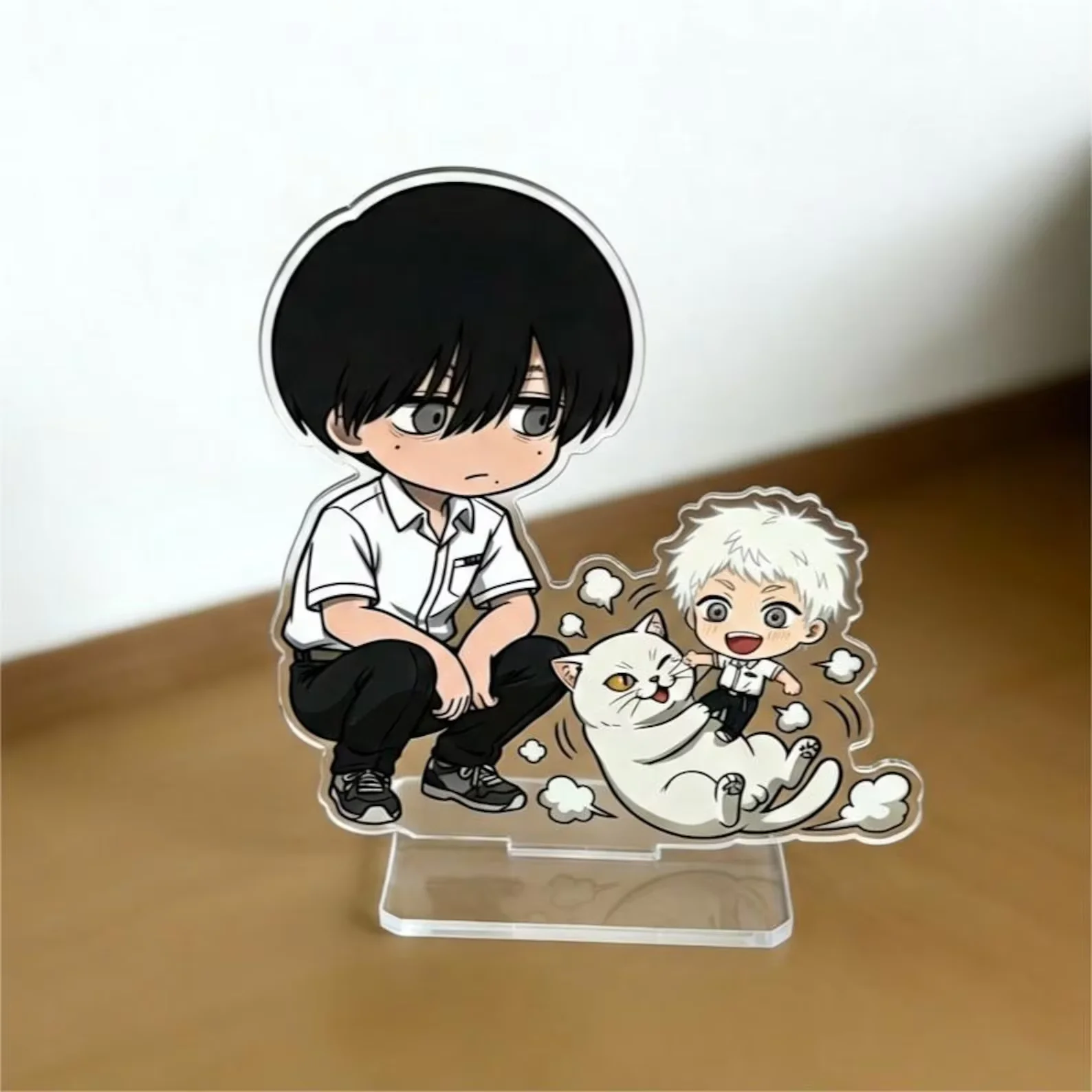 Hikaru&Yoshiki Summer DDied Chibi Acrylic Standee custome Charms Anime Desktop Decor Cosplay Costume Fans Collectible Gift