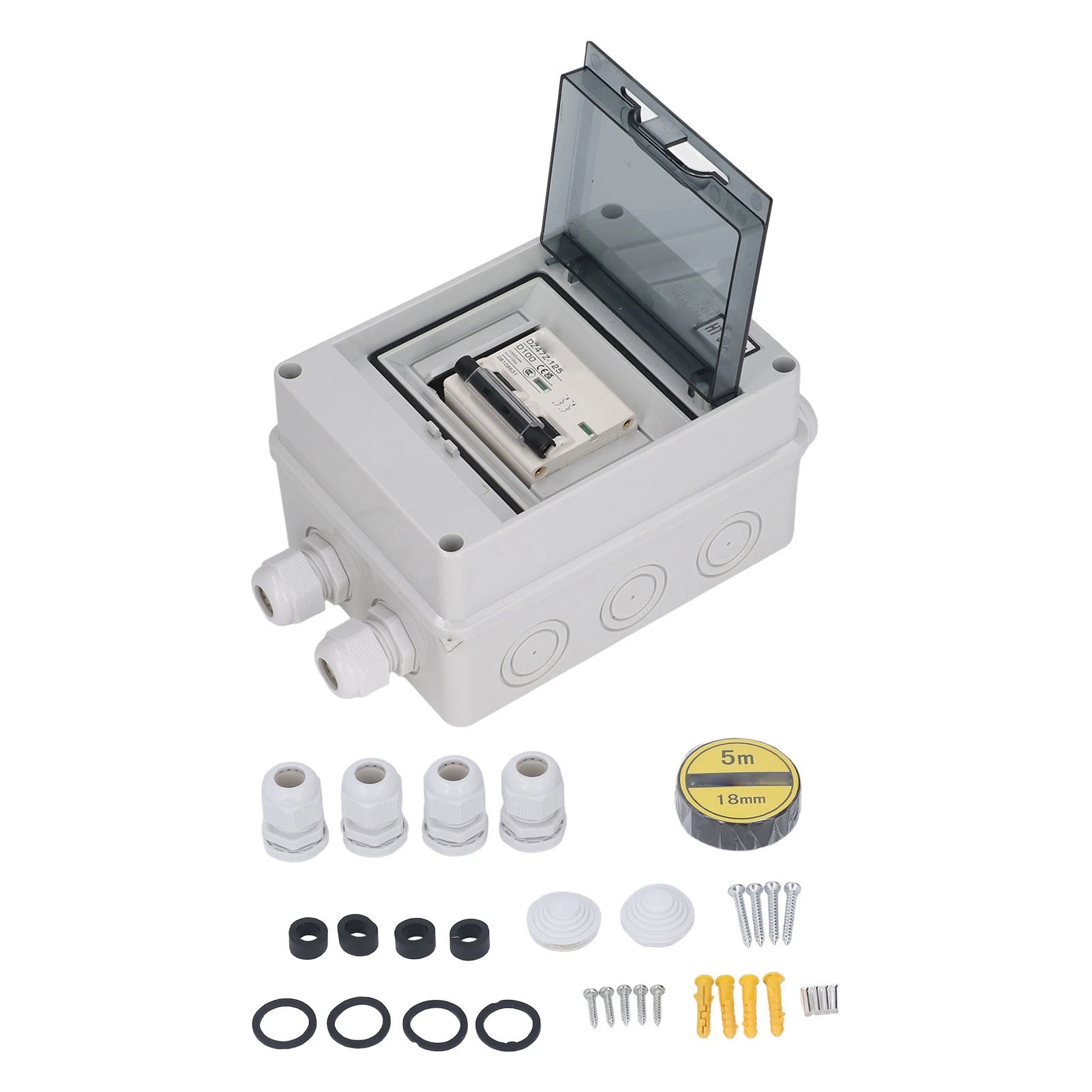 SG DC Miniature Circuit Breaker 2P 10A 1000V Disconnecting Switch IP65 Waterproof for Solar PV System