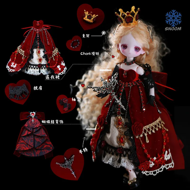 

Серия Snoom Flower Language · Серия Rose: Одежда для кукол BJD 12-ти точечного размера, одежда для кукол OB11, одежда для кукол MJD, платье для кукол 12-ти точечного размера, новый подарок