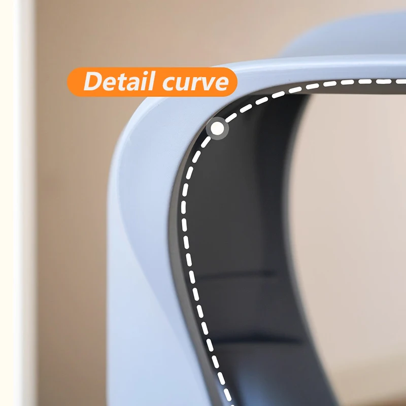 Sedia da bar nordica Mobili da soggiorno moderni in plastica Sedie Altezza Accessori interni Sedia da bar Sedie artistiche di eleganza creativa