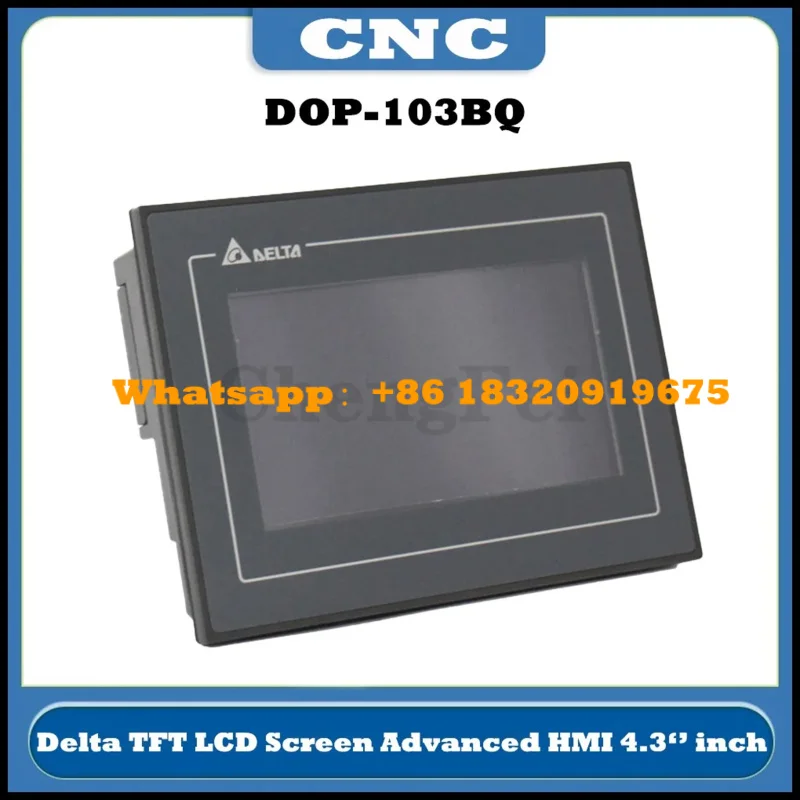 CNC Delta DOP-103BQ HMI-Touchscreen 4,3 Zoll 480*272 Human Machine Interface Display Ersetzen Sie DOP-B03S210 DOP-B03S211