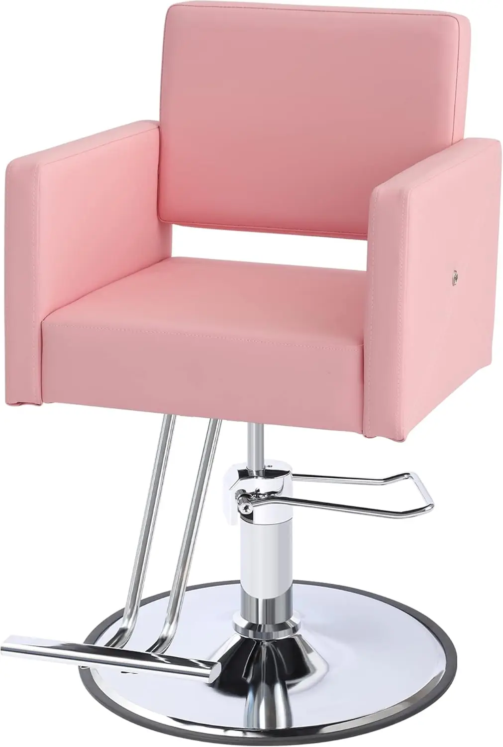 

Barber Chair, Salon Chair For Hair Stylist, Hair Salon Chair, 360 Degrees Swivel Styling Chair, Height Adjustable Hydraulic