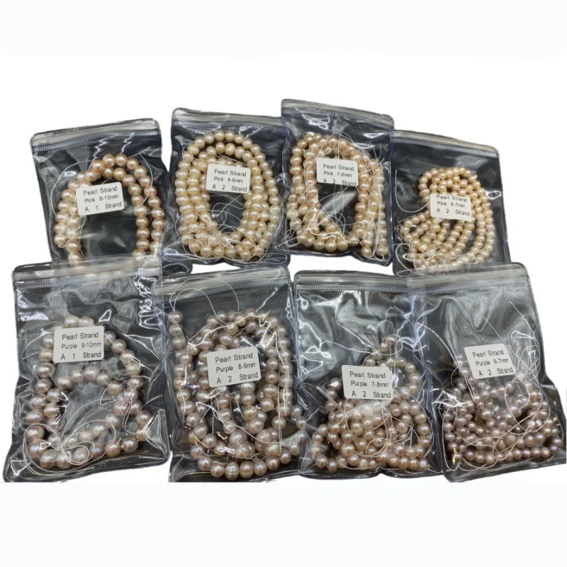 

A Quality Natural Freshwater Pearls isolation Near-Round Shaped Beads For Jewelry Making DIY Bracelet Necklace Accessories