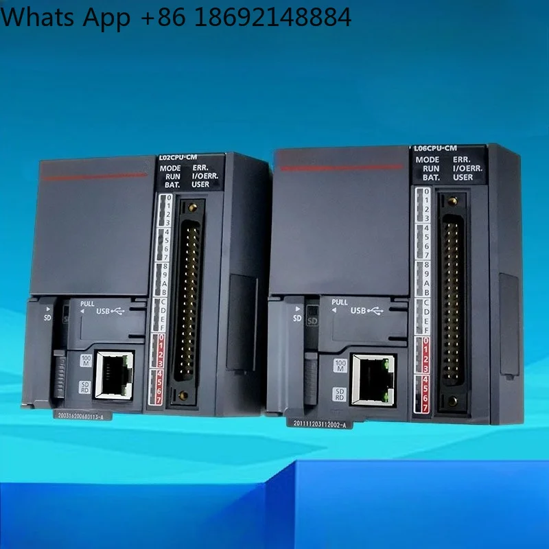 PLC Module LX42C4 L06CPU LD77MS16 LD75P4 LY10R2 LJ71C24 LJ61BT11-CM, Industrial Control Programmable Logic Controller Unit