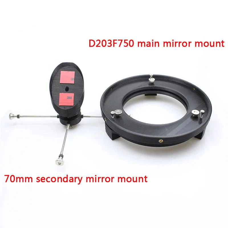 

Primary Mirror Sub Mirror Holder Base Suit For 203mm Diameter Primary 70mm Short Axis Secondary Mirror Astronomical Telescope