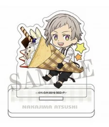 Game Akutagawa Osamu Dazai Atsushi Nakajima Chuya Nakahara Acrylic Stand Doll Anime Mini Figure Model Cosplay Toy for Gift