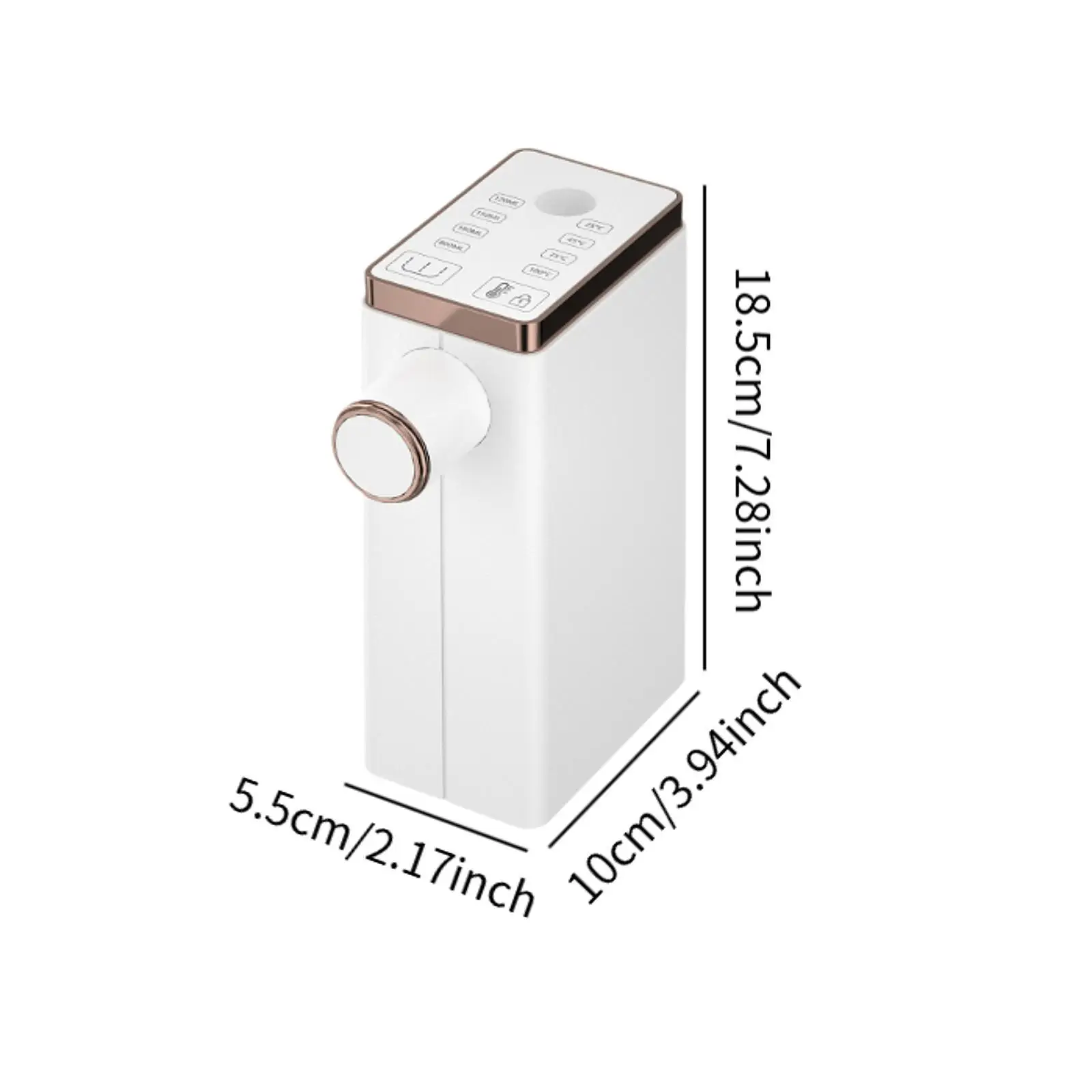 Dispensador de água quente portátil dispensador de água de mesa para escritório de cozinha em casa