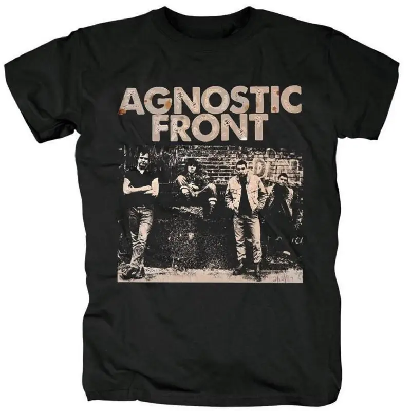 Agnostic Front Military T Shirt Classic Black S 5XL VC1236