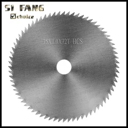 3inch Carbide Circular Saw Blade Cutting Disc Power Tool Accessories for Wood Plastic Cutting 72T Saw Disc