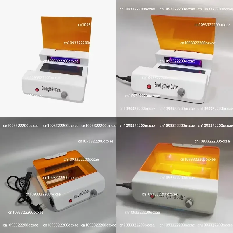 110-220V Blue Light Gel Cutter, Lab Use for Nucleic Acid & Protein Electrophoresis, UV Fluorescent Gel Electrophoresis