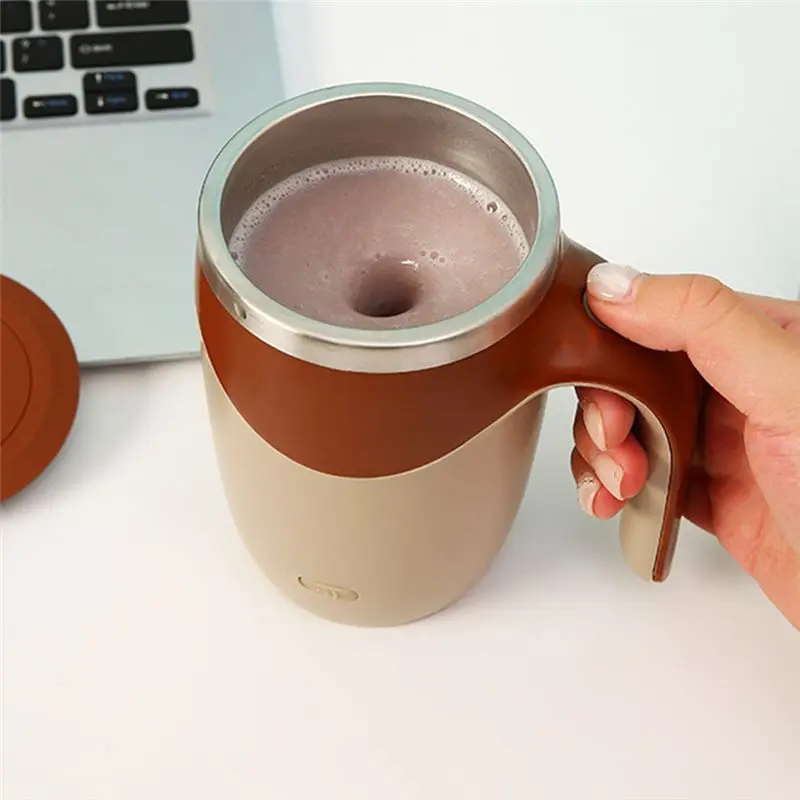 A84X-Automatic Magnetic Stirring Rechargeable Electric Self Stirring Coffee Mug Rotatable Mugs High Speed Mixing Cup