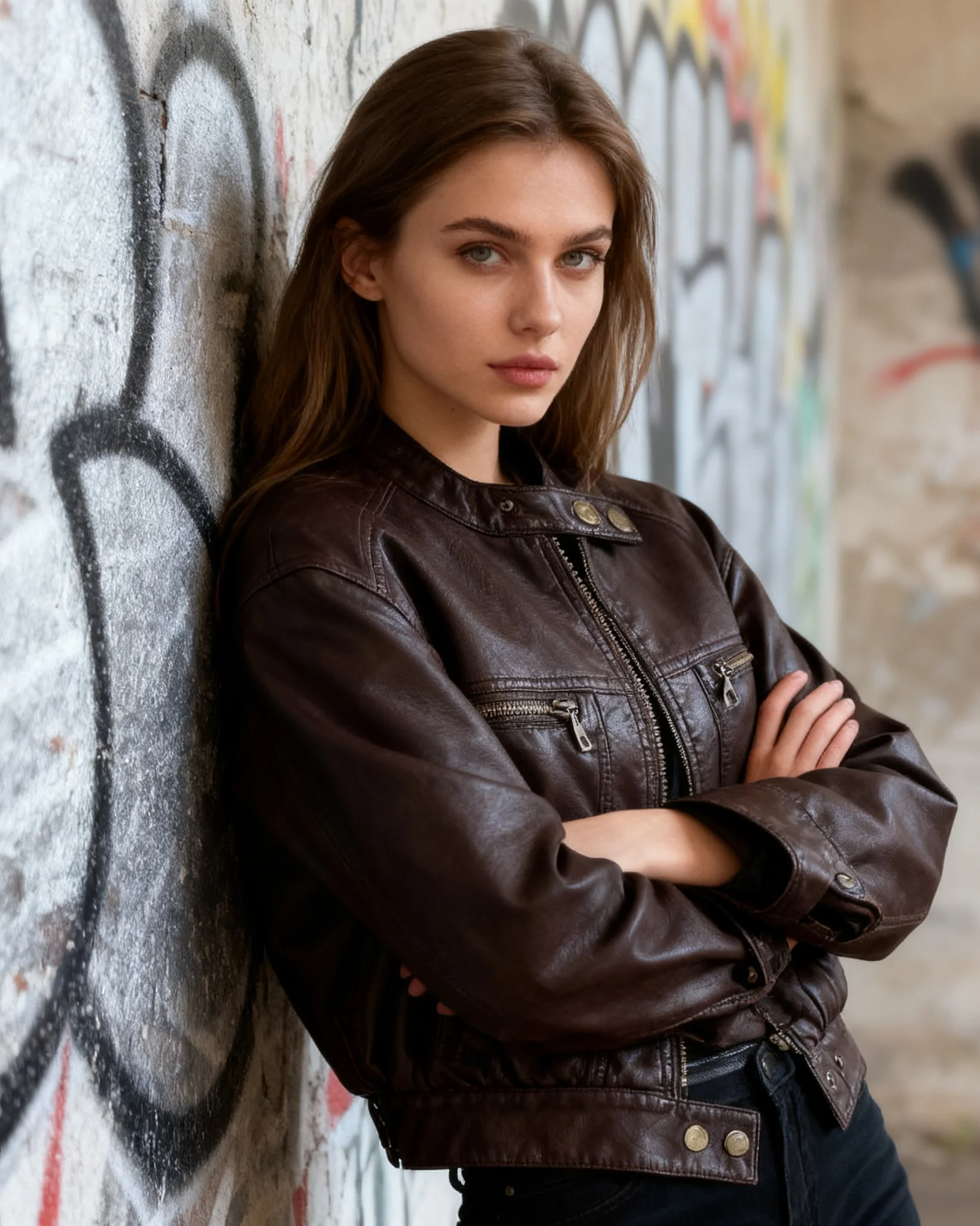 

Байкерские куртки Женская куртка в стиле ретро Летняя вязаная куртка из искусственного шелка на пуговицах с короткими рукавами для похудения Cleanfit Urban Modern All-Match