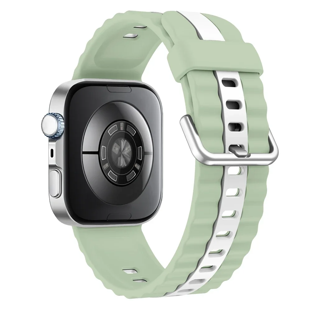 Cinturino sportivo in silicone bicolore per Huawei Watch Fit4 Pro Bracciale a fascia per Huawei Fit4 Fit3 Cinturini di ricambio Accessori