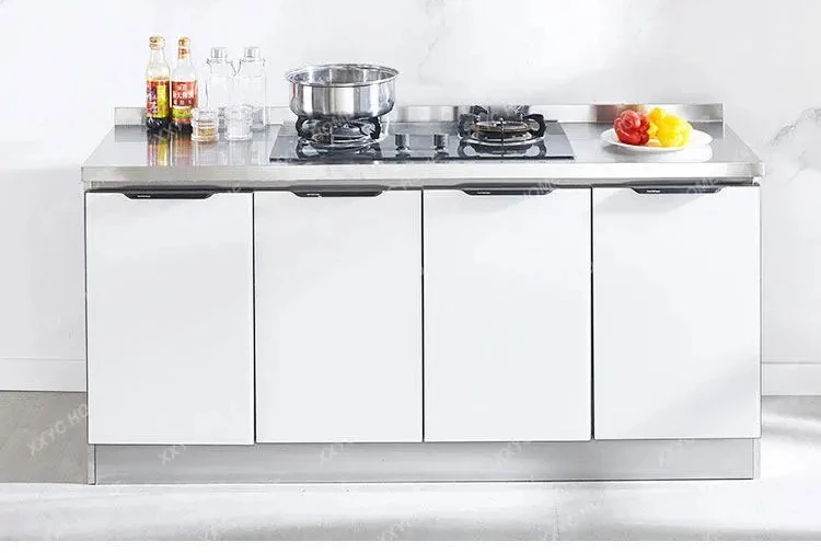 

MM Simple cabinet stainless steel sink cabinet stove cabinet