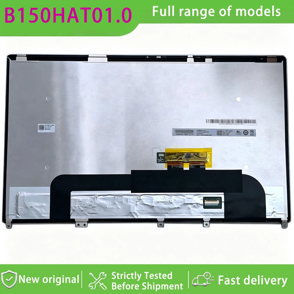 B150HAT01.0 15.0 Inch Fhd Ips Grade Lcd Display Panel Capacitive Touch  for Laptop Assembly Replacement Part