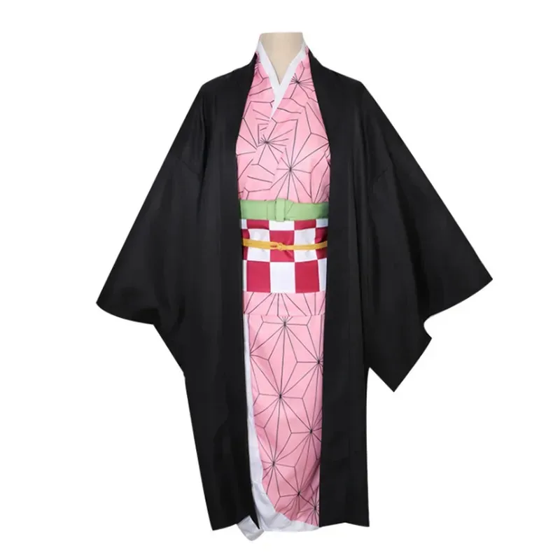 

asdh8@Bear's Den Anime Demon Slayer Kimetsu no Yaiba Cosplay Costume Hot Nezuko Kamado Kimono Uniform Halloween Clothes New 2025