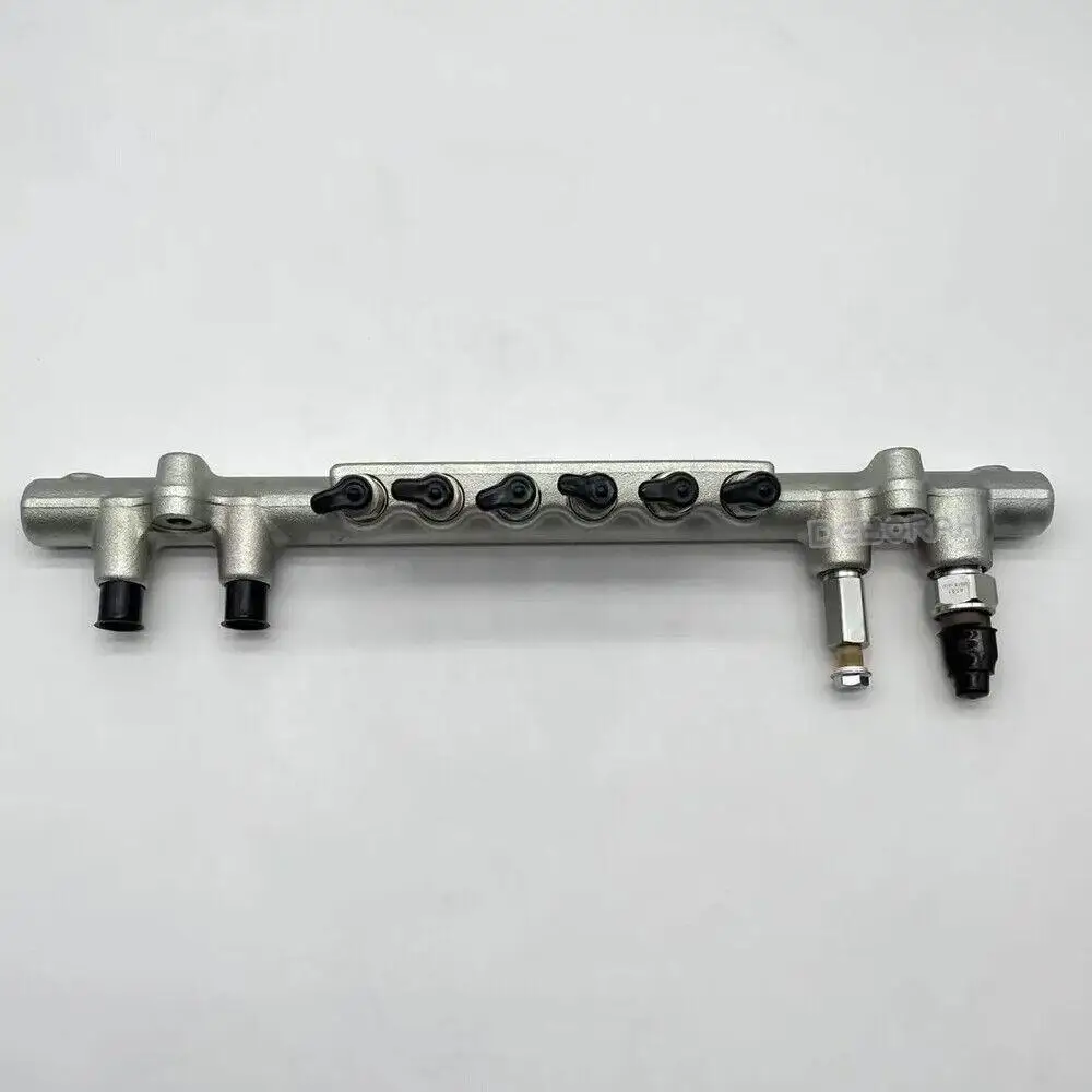 6261-71-1220 Common Rail Assy SAA6D125 SAA6D140 SAA6D170E-5 Engine For Komatsu