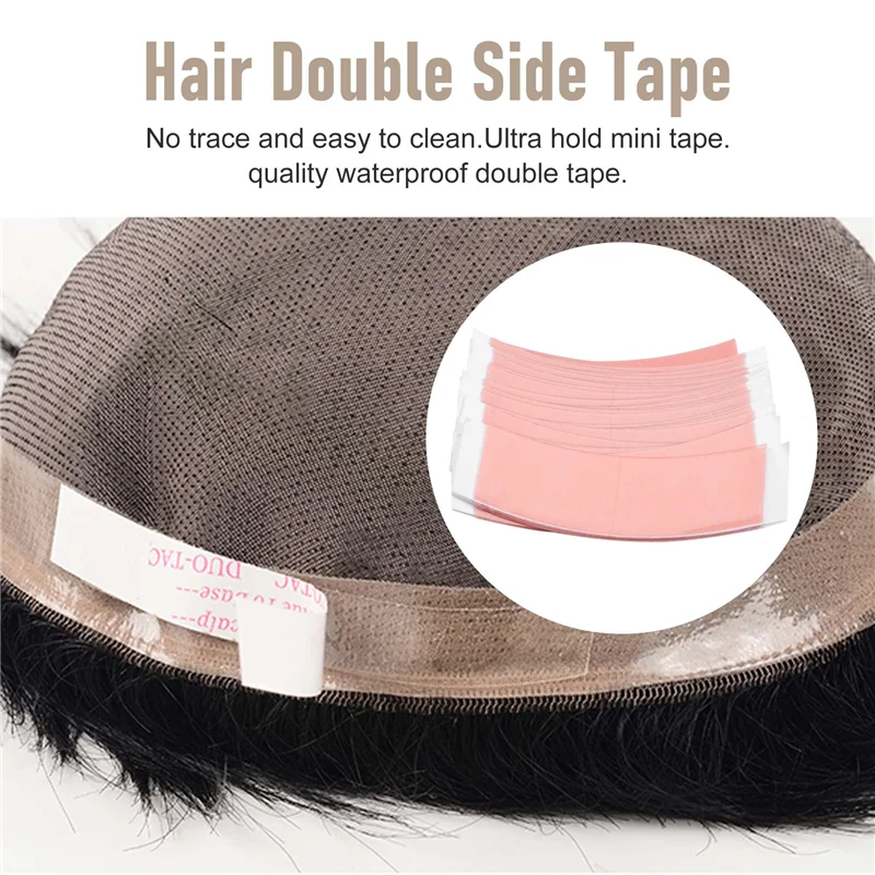 CYGJ-36Pcs/Lot Duo-Tac Super Strong Hair Wig Tape Double Adhesive Extension Strips Waterproof For Toupee Lace Wigs Film